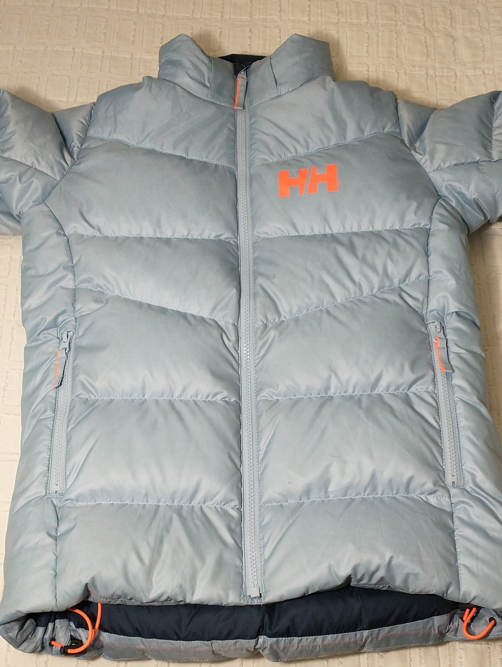 Helly Hansen Kids Isfjord Down Mix Jacket, Ice Blue, Size 12, Ski, Winter Snow